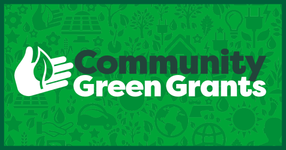Graphic illustrating Community Green Grants