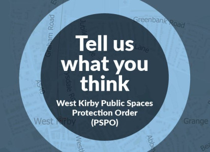 Graphic to promote consultation on West Kirby PSPO