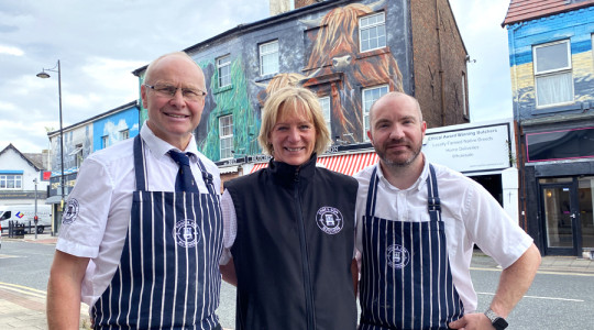 Edge & Son butchers in New Ferry