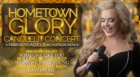 Adele Tribute act poster - hometown glory