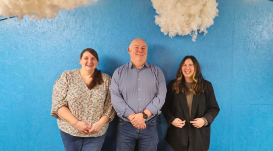 3 Volunteer Peer Mentors from Bazaar Open Door Charity