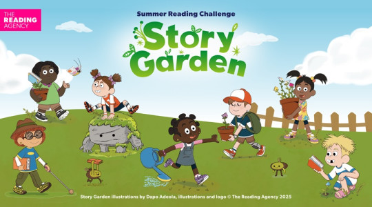 Summer Reading Challenge graphic