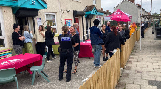 ASB awareness week activity at Bidston Moss