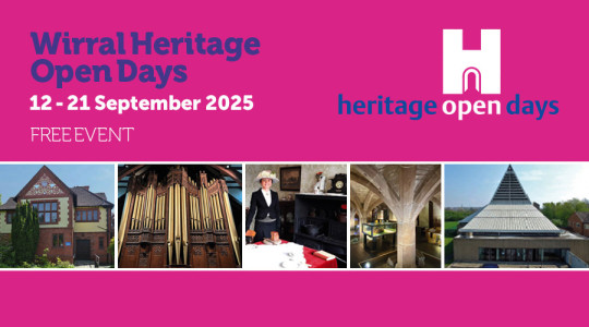 Graphic to advertise Heritage Open Days 