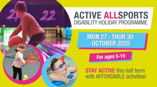 active allsports graphic with images of children doing sports