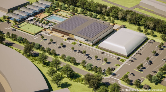 cgi of david lloyd leisure at wirral waters from april 2025 courtesy of david lloyd leisure