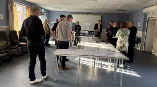 People at the New Ferry drop in event