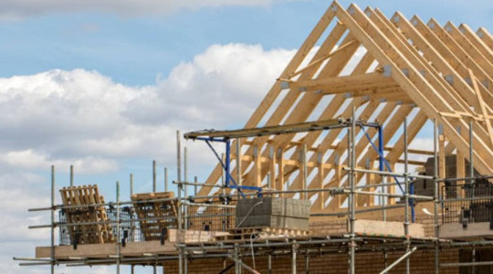 house being built