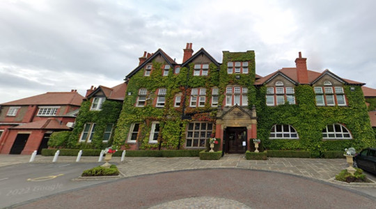 Royal Liverpool Golf Club, image courtesy of Google Maps