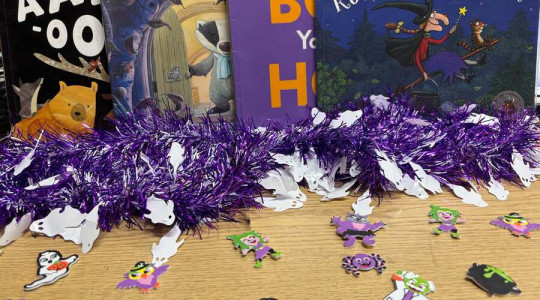 Library activities during half-term