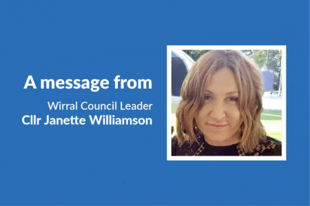 A message from Leader of Wirral Council Cllr Janette Williamson picture