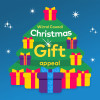 Graphic with an image of a Christmas tree and the words Wirral Council Christmas Gift Appeal 