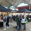 Young traders and shoppers at the last Wirral Youth Market held in Birkenhead