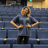 Panto star and Stage Ed leader Amy Perry at the Floral Pavilion