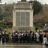 Photo of the Remembrance Sunday service in Birkenhead