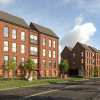 cgi of new homes at Redbridge, Wirral Waters