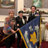 The former Mayor of Wirral, Cllr Cherry Povall, welcomed John Dennett to the Mayor's Parlour last year