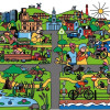 A graphic that was used as part of the funding bid for Wirral to the National Lottery