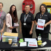 Partners pictured outside the Hoole Road Hub on Woodchurch