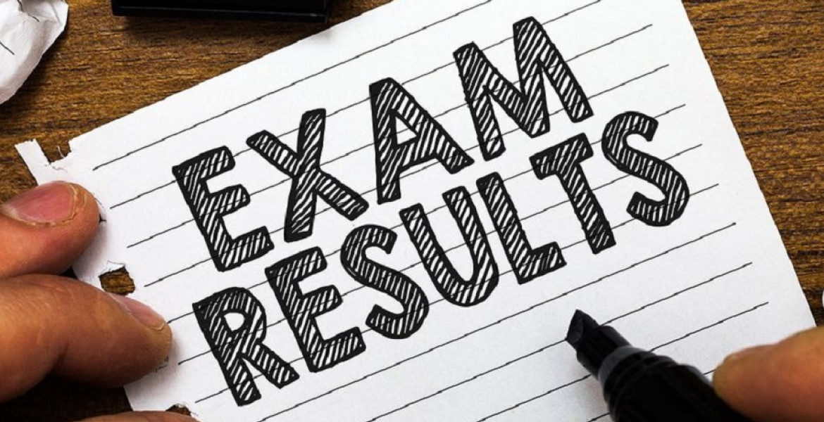 Exam results graphic