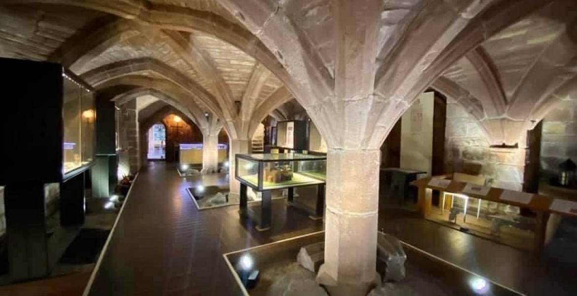 Photo of Undercroft in Birkenhead Priory