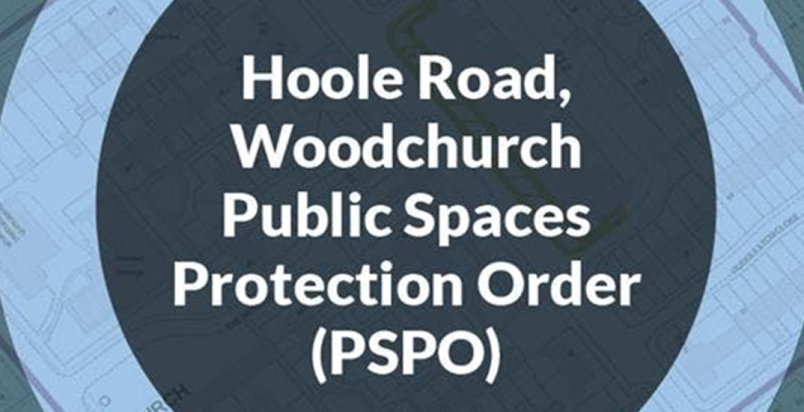 A graphic promoting the consultation process for a renewed Public Spaces Protection Order in Woodchurch