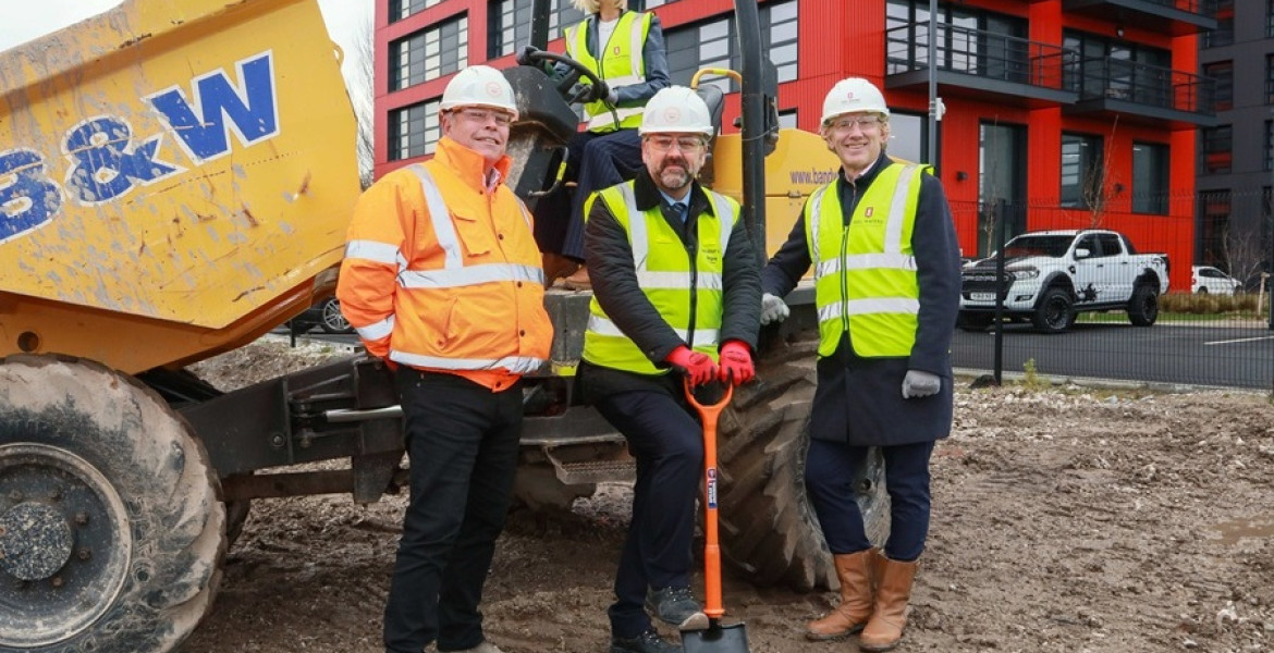 New sainsburys store at Wirral Waters; image courtesy of peel waters