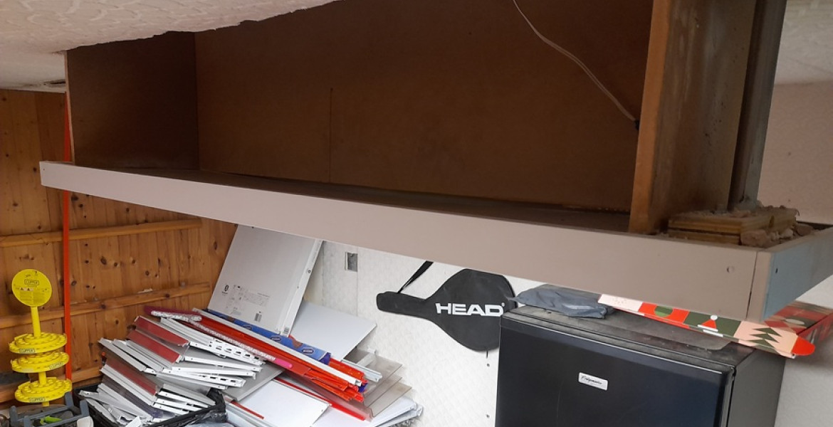 The hidden storage space at Moreton convenience store