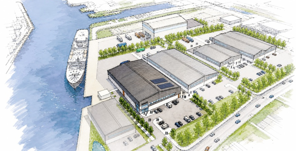 Artist Impression of MEA Park West Credit Peel Waters