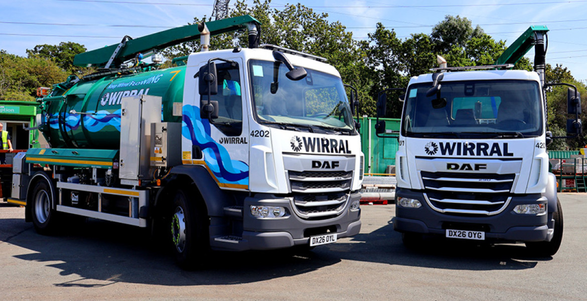 A photo showing the new vehicles next to each other