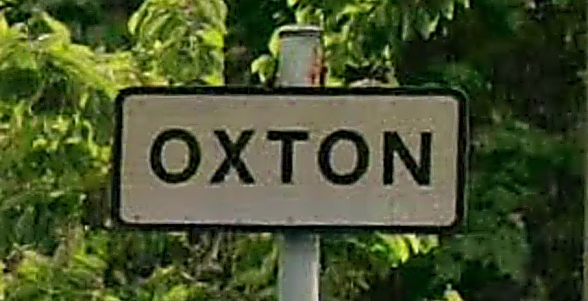 sign for Oxton