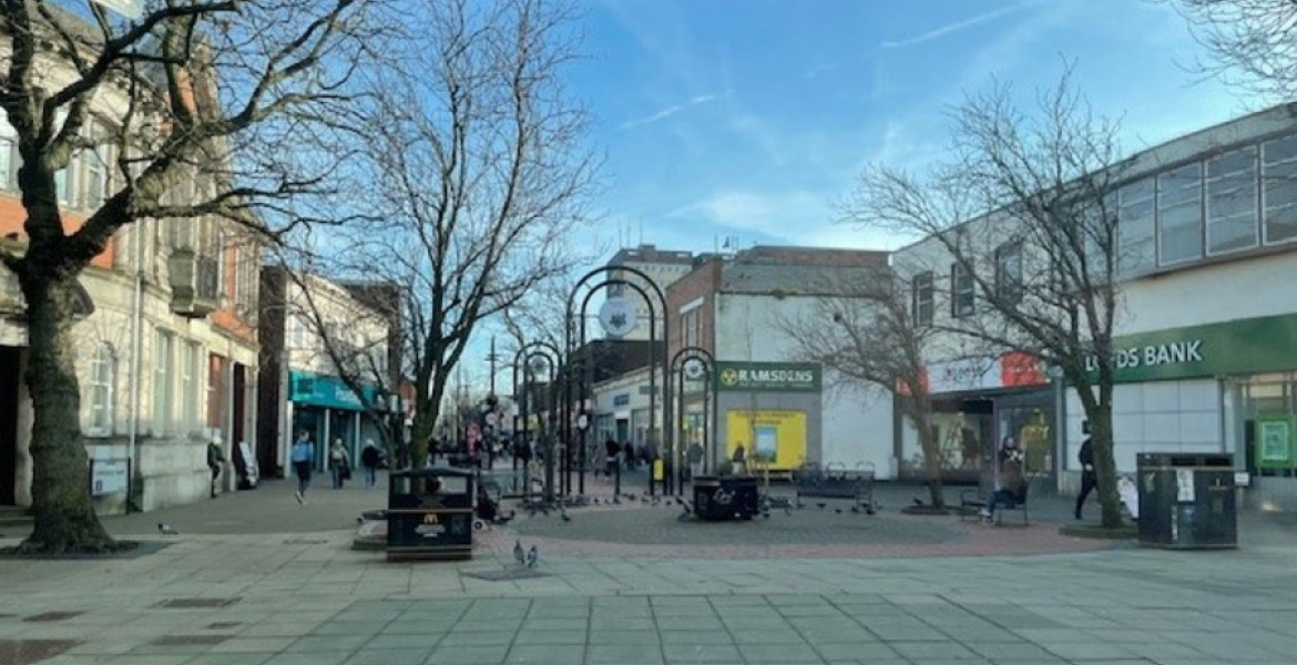 Liscard town centre