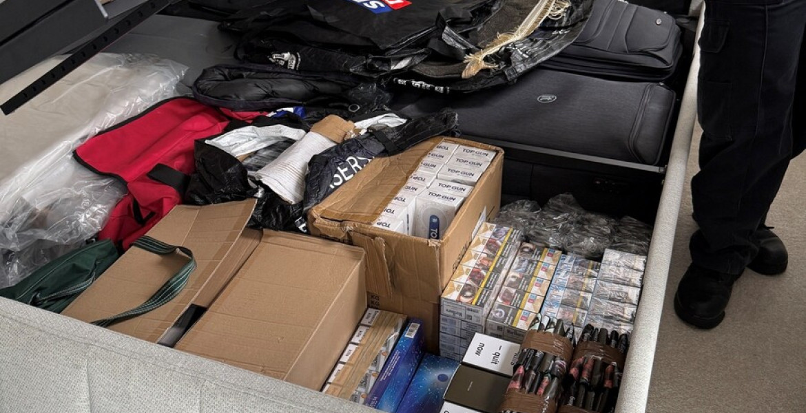 Tobacco products seized by Trading Standards officers 