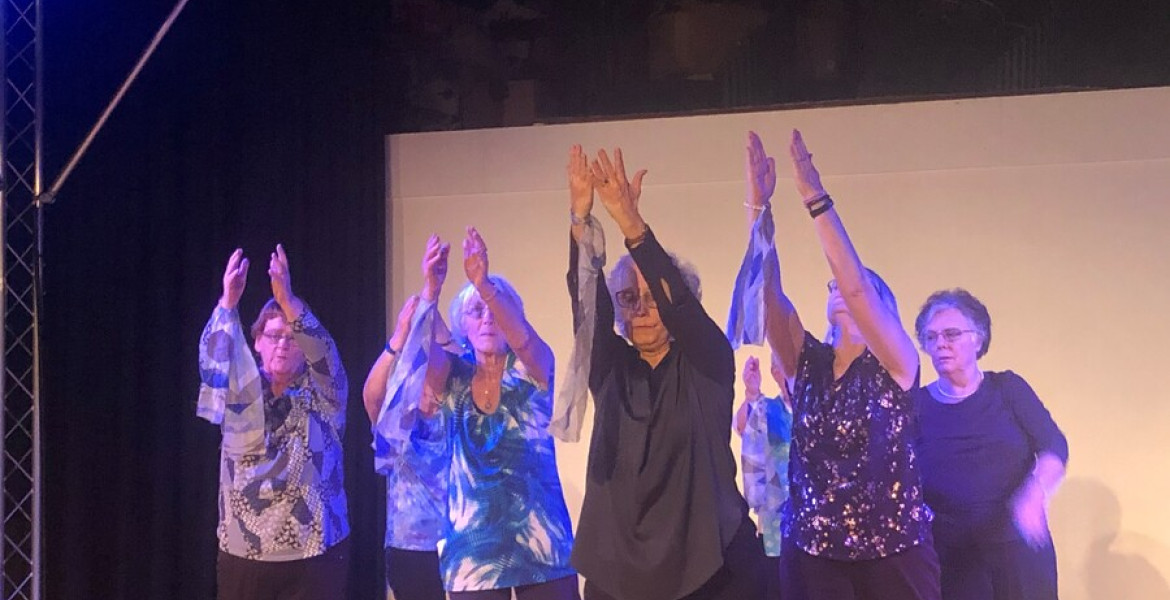 Over 50s dance class