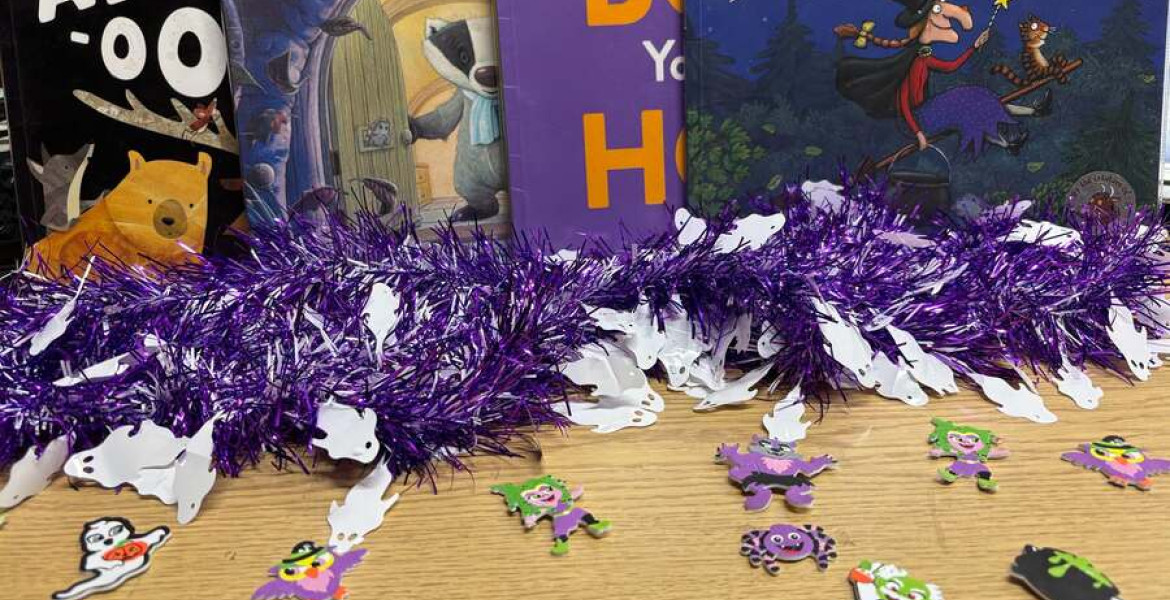 Library activities during half-term